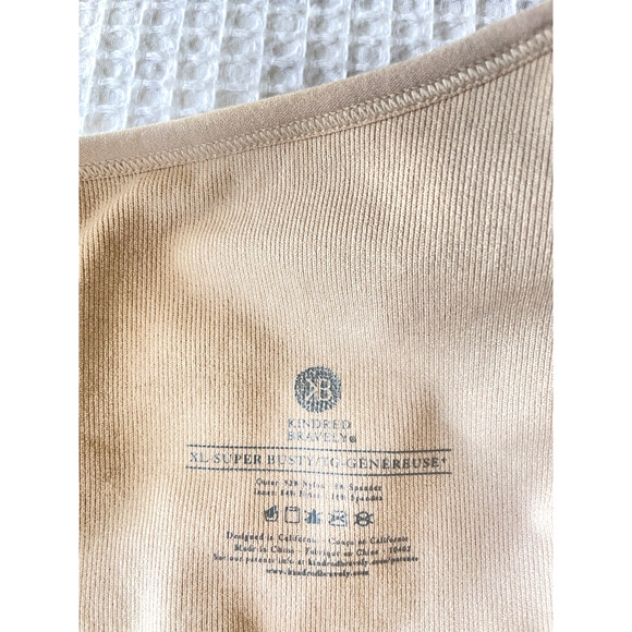 Kindred Bravely Bra Size XL Super Busty Sublime Hands Free Pumping Nursing Beige - Picture 5 of 5